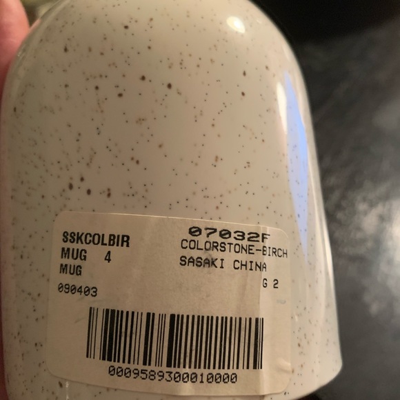 Sasaki Colorstone Birch (textured) mug set - Picture 8 of 8